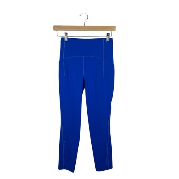 NWOT Lululemon Swift Speed High-Rise Crop 23" Blazer Blue Tone Size 4 - Picture 8 of 14